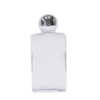 Frasco-vidrio-transparente-Broadway-50-ml-tapa-bola-metalizada-plata-Fusté