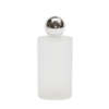 Oval-vidrio-matizado-50-ml-bola-metalizada-plata-Fusté