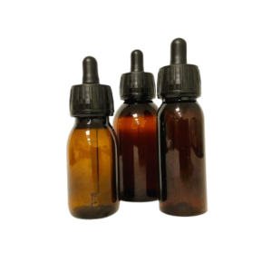 Botella-PET-topacio-cuentagotas-tapa-negra-tetina-negra_50-60-125-Fusté