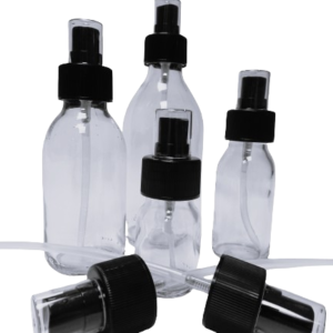 Frasco-vidrio-aligerado-transparente-atomizador-negro-Fusté