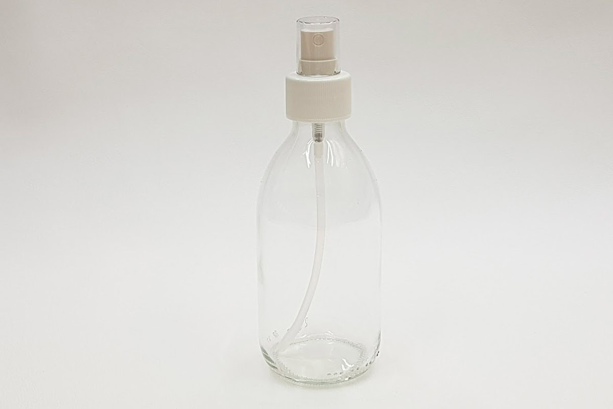 Botella de vidrio transparente 1000 ML - Aliss
