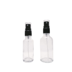 Frasco-vidrio-transparente-tapon-atomizador-negro-Fusté