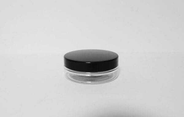 Tarro-plástico-PET-para-cosmética-50-ml-con-tapa-negra-fuste