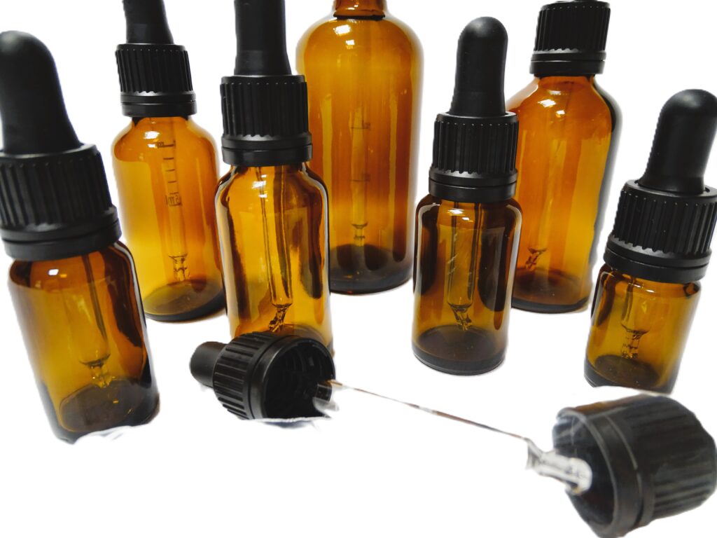 Frasco-vidrio-topacio-cuentagotas-OVII-negra-tetina-negra-Fusté