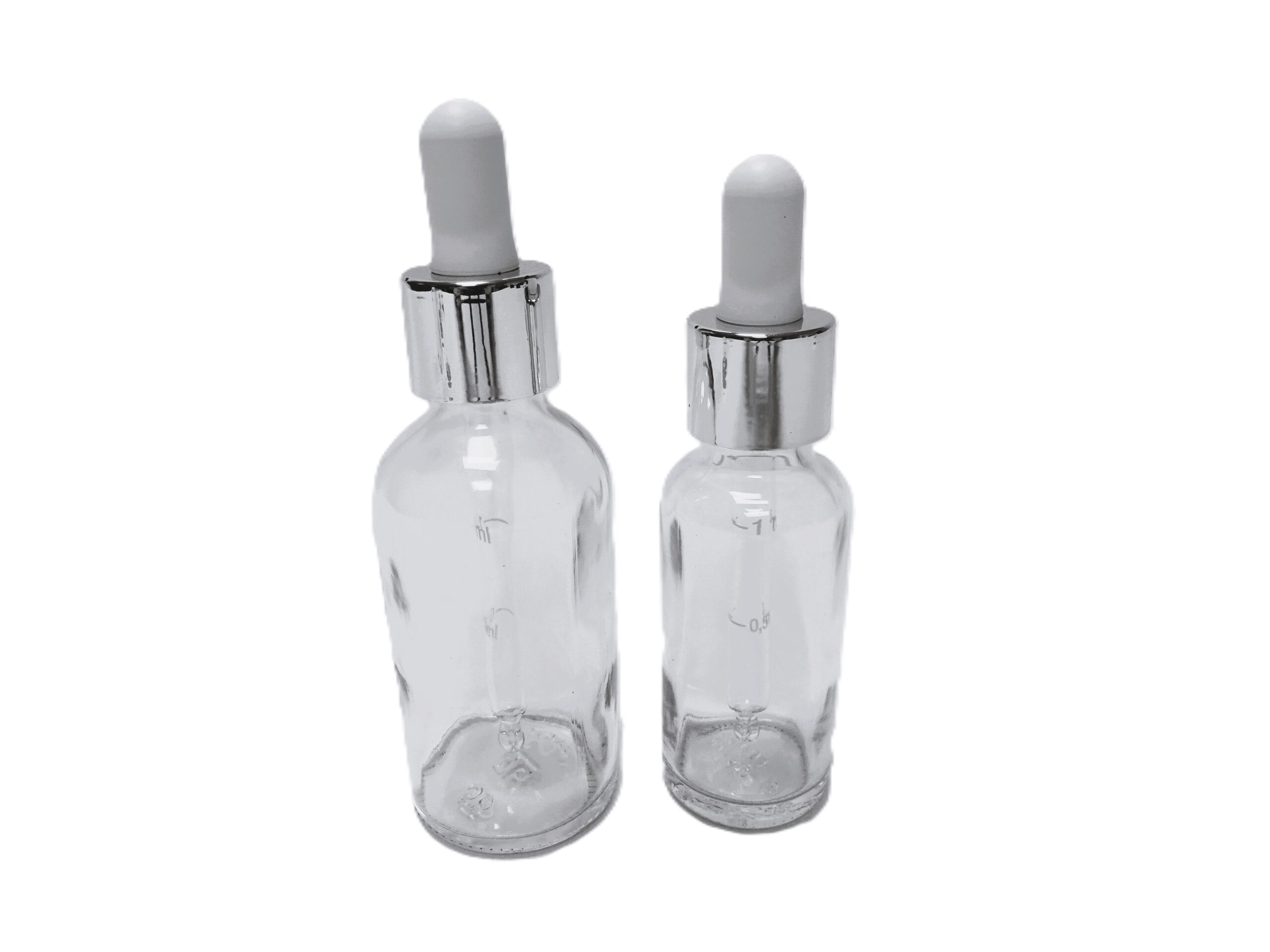 cosmética-en-vidrio-transparente-cuentagotas-urea-metalizada-plata-tetina-blanca-Fusté cosmética-en-vidrio-transparente-cuentagotas-urea-metalizada-plata-tetina-blanca-Fusté