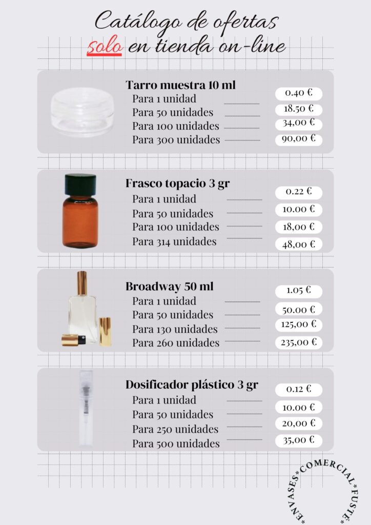 """Catálogo de ofertas""" Fusté