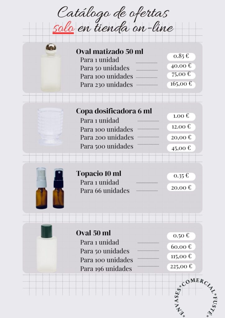 """Catálogo de ofertas""" Fusté